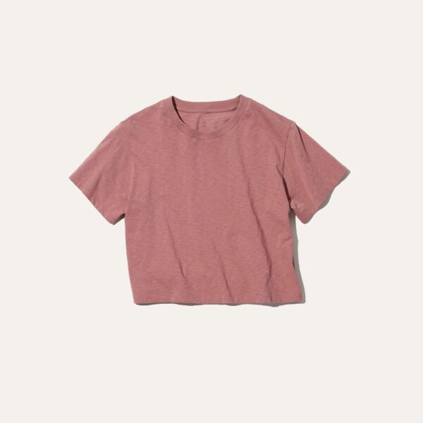 Ribbed Short Sleeve T-Shirt